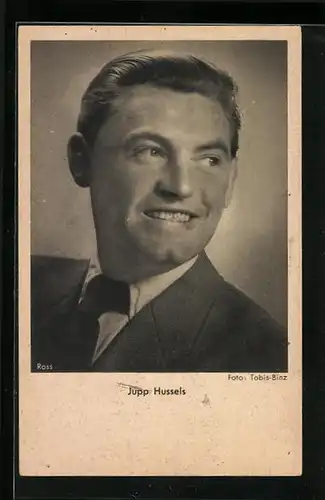 AK Schauspieler Jupp Hussels mit Seitenblick