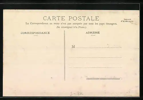 AK Fontarabie, Ortsansicht mit Hendaye