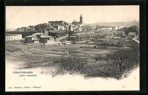 AK Fuenterrabía, Vista General con Iglesia