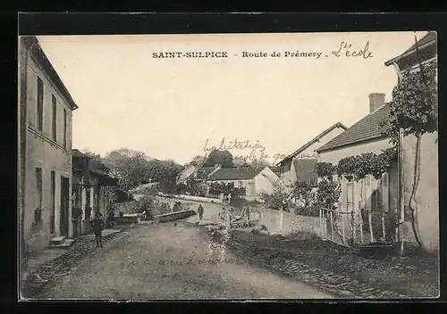 AK Saint-Sulpice, Route de Prémery