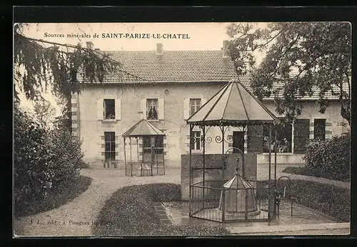 AK Saint-Parize-le-Chatel, Sources minérales