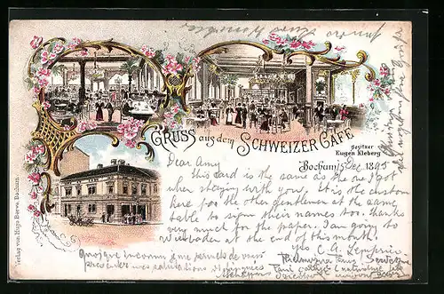 Lithographie Bochum, Schweizer Cafe