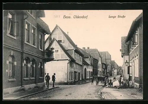 AK Hess. Oldendorf, Lange Strasse