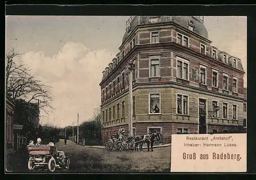 AK Radeberg, Restaurant Amtshof