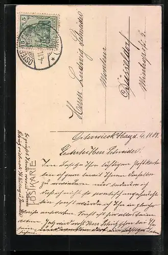 AK Osterwieck a. H., Passanten in der Mittelstrasse