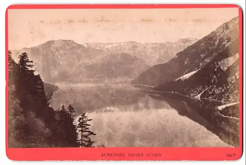 Fotografie Würthel & Spinnhirn, Salzburg, Ansicht Achensee, Blick auf den See gegen Süden