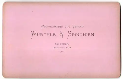 Fotografie Würthle & Spinnhirn, Salzburg, Ansicht Ischl, Blick auf den Ort von Sophie`s Doppelblick