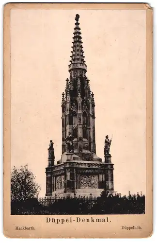 Fotografie Hackbarth, Düppelhöh, Ansicht Düppel, Blick auf das Düppel-Denkmal