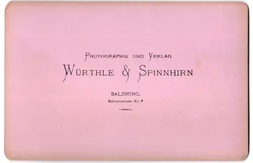 Fotografie Würthle & Spinnhirn, Salzburg, Ansicht Ischl, Ortspanorama vom Gassner aus gesehen