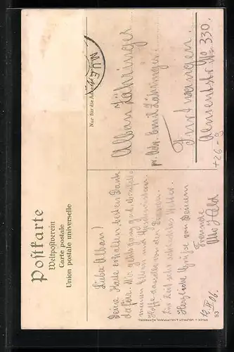 Künstler-AK Karl Mutter: München, Brunnenbuberl