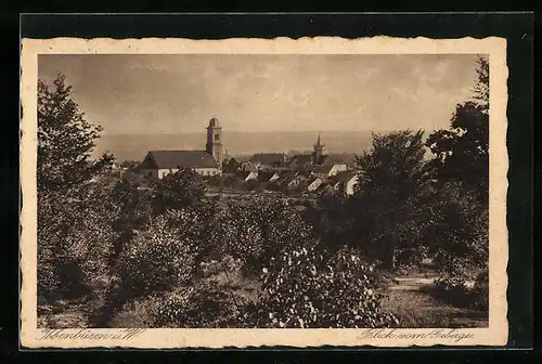 AK Ibbenbüren i. W., Blick vom Gebirge
