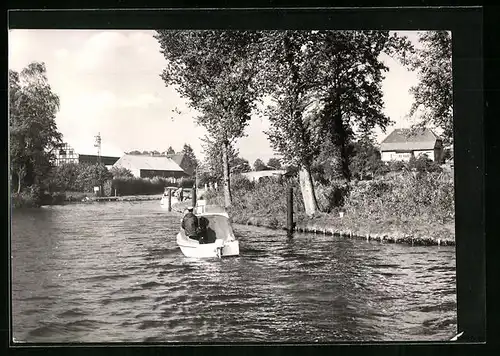 AK Wustrow /Neustrelitz, Ortsteil Canow