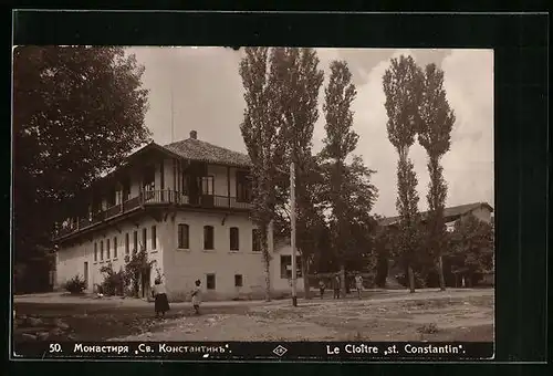 AK St. Constantin, Blick auf das gleichnamige Kloster