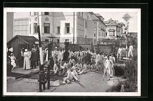 AK Wien, Genesungsheim für kriegsverletzte Eisenbahner am Hohenwartplatz 5 /6