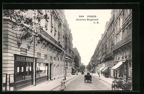 AK Paris, Avenue Bugenaud