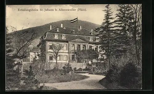 AK Albersweiler i. d. Pfalz, Erholungsheim St. Johann