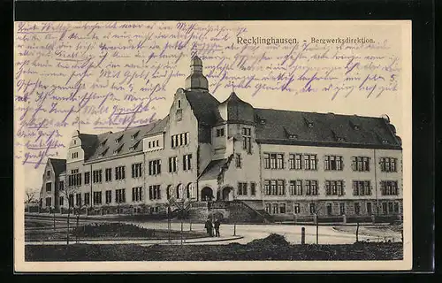 AK Recklinghausen, Bergwerksdirektion