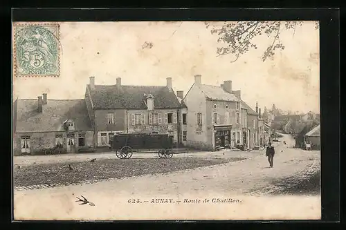 AK Aunay, Route de Chatillon