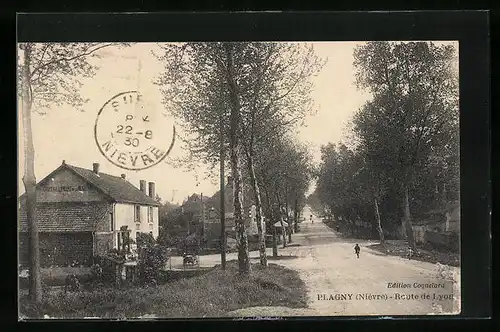 AK Plagny, Route de Lyon