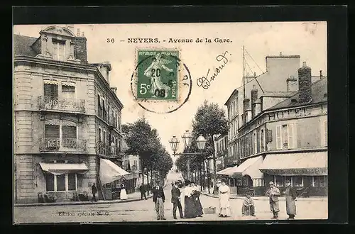 AK Nevers, Avenue de la Gare