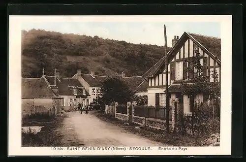 AK Saint Benin-D'Asy-Segoule, Entrée du Pays