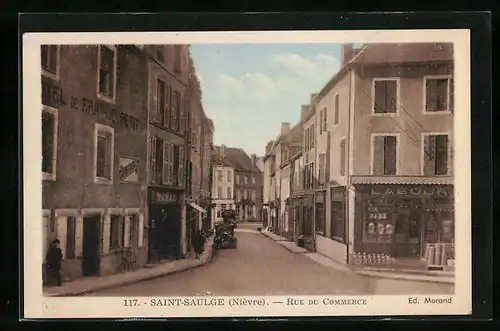 AK Saint-Saulge, Rue Du Commerce