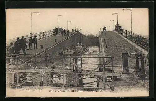AK Saincaize-le-Guetin, Ecluse du Canal