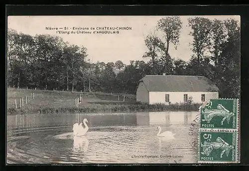 AK Chateau-Chinon, L`Etang du Chateau d`Argoulais