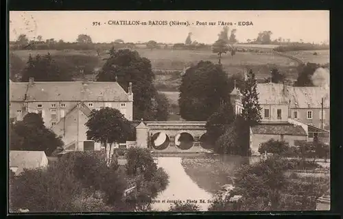 AK Chatillon-en-Bazois, Pont sur l`Aron