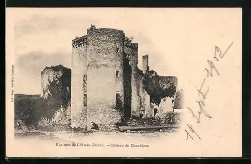 AK Chateau-Chinon, Chateau de Chandioux