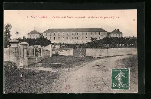 AK Corbigny, Pensionnat Saint-Leonard, Institution de jeunes filles