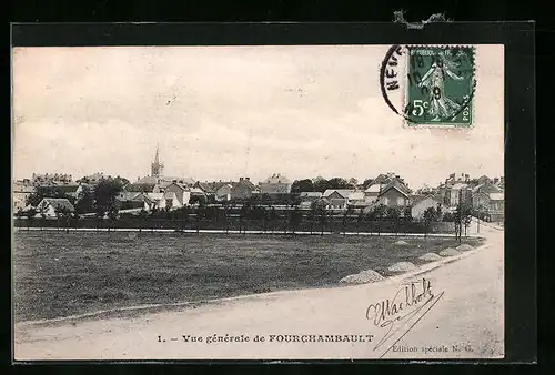 AK Fourchambault, Vue generale