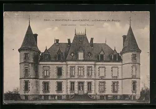 AK Montigny-sur-Canne, Chateau du Bailly