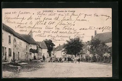 AK Pougny, Route de Cosne