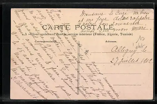 AK Chateauneuf-Val-de-Bargis, Route de Varzy