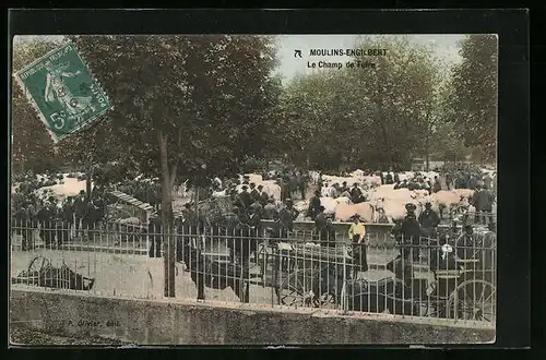 AK Moulins-Engilbert, Le Champ de Foire