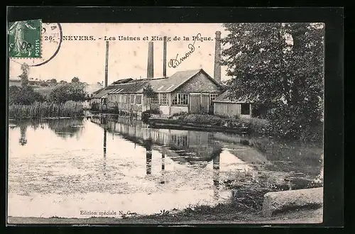 AK Nevers, Les Usines et Etang de la Pique