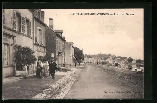 AK Saint-Léger-des-Vignes, Route de Nevers