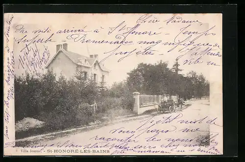 AK St-Honoré-les-Bains, Villa Jeanne