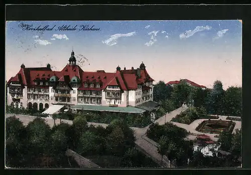 AK Altheide, Herzheilbad, Kurhaus