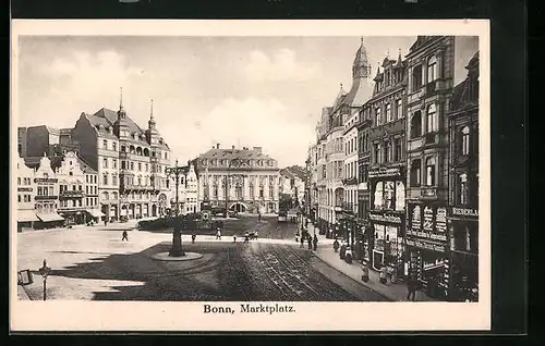 AK Bonn, Marktplatz