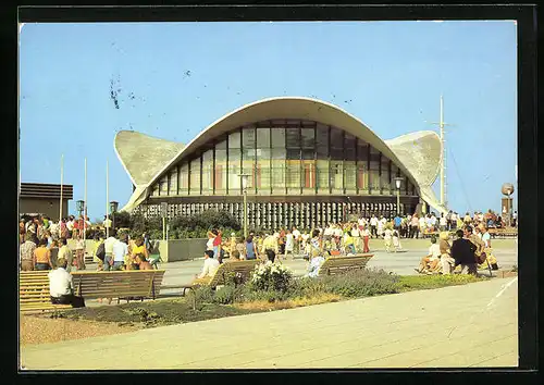 AK Rostock-Warnemünde, Konsum-Gaststätte Teepott - Gebäude