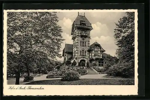 AK Hof a. d. Saale, Theresienstein