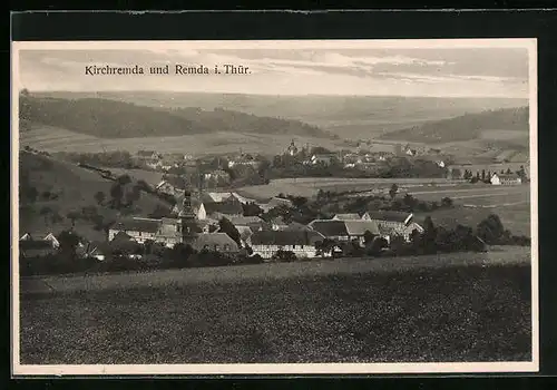 AK Kirchremda i. Thür., Teilansicht mit Remda