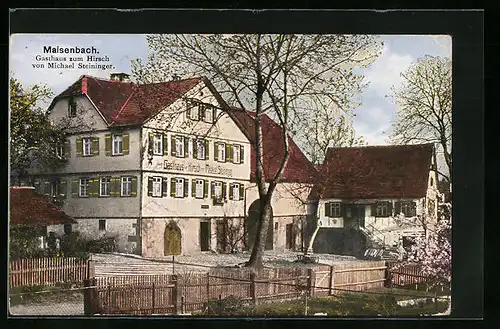 AK Maisenbach, Gasthaus zum Hirsch