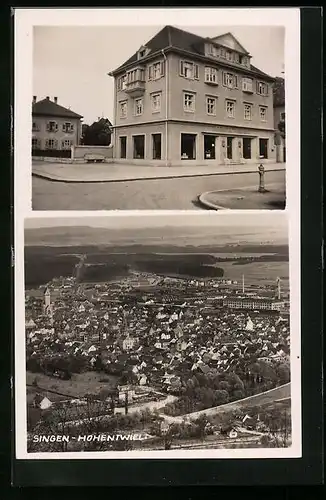 AK Singen-Hohentwiel, Gaswerk Singena, Totalansicht