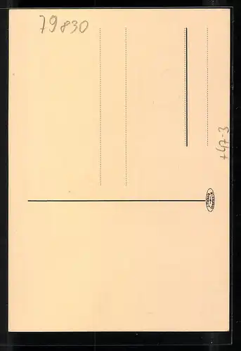 Künstler-AK St. Blasien, Abitur 1937, Colleg