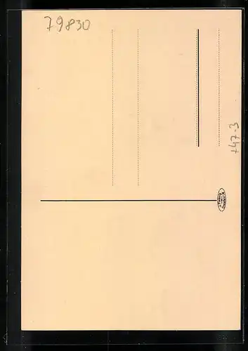 Künstler-AK St. Blasien, Abitur 1937, Colleg