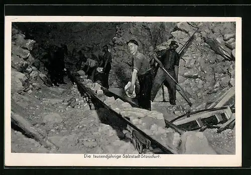 AK Stassfurt, Salzbergwerk - Mechanische Schüttelförderung