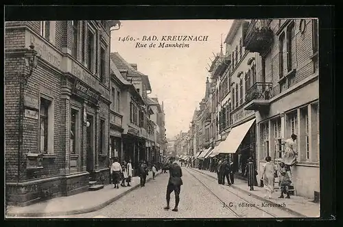 AK Bad Kreuznach, Mannheimer Strasse